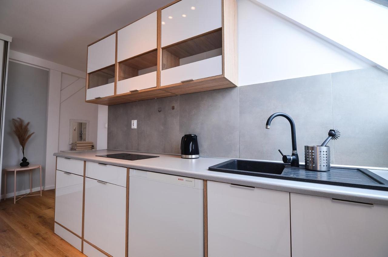 Citystay Brzezno Studio 3 Min Do Plazy Gdansk Dış mekan fotoğraf