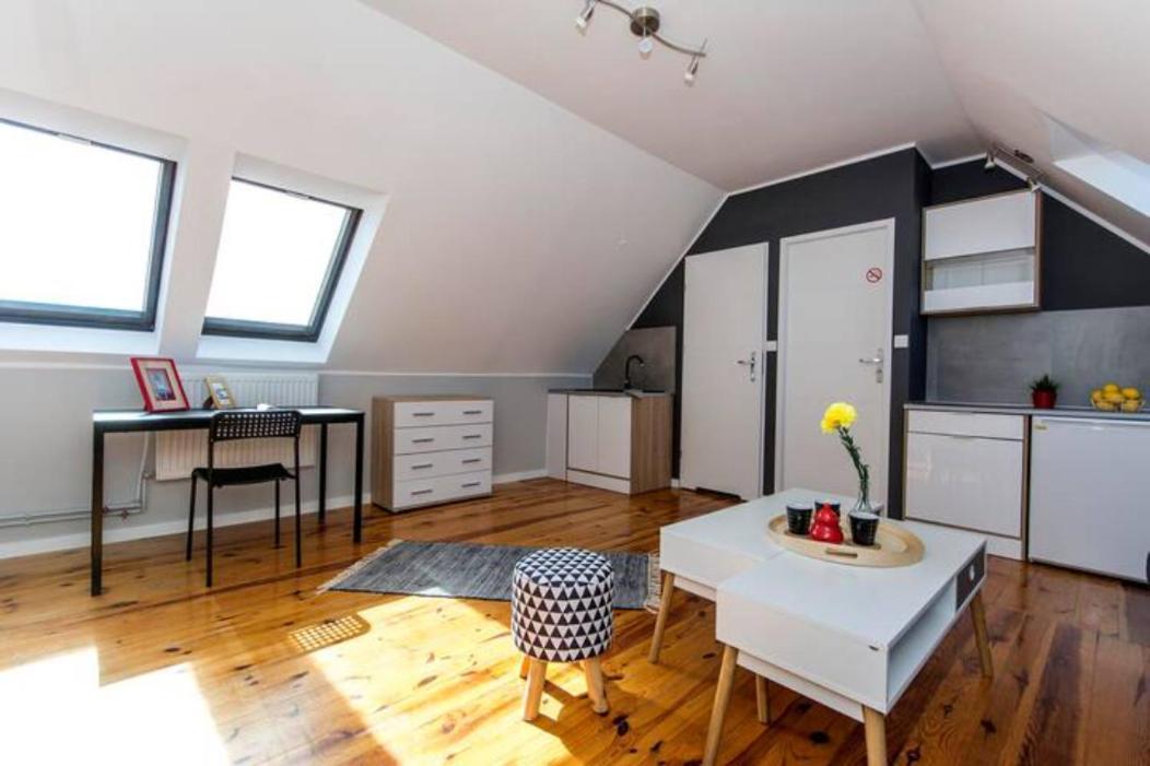 Citystay Brzezno Studio 3 Min Do Plazy Gdansk Oda fotoğraf